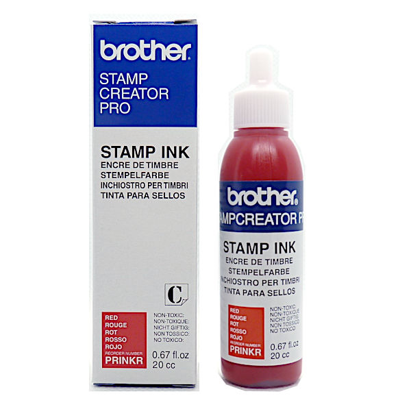 商品「補充インク 赤色 中ボトル 20cc/1本/箱 PRINKR ブラザー工業」メイン画像